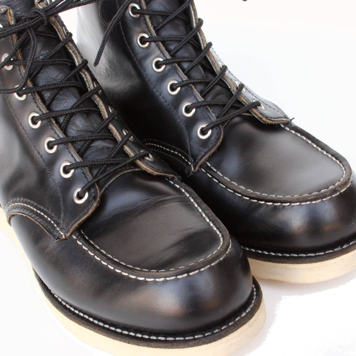 20508)茶芯REDWING8179レッドウィング8.5E約26.5cm (四角犬タグ