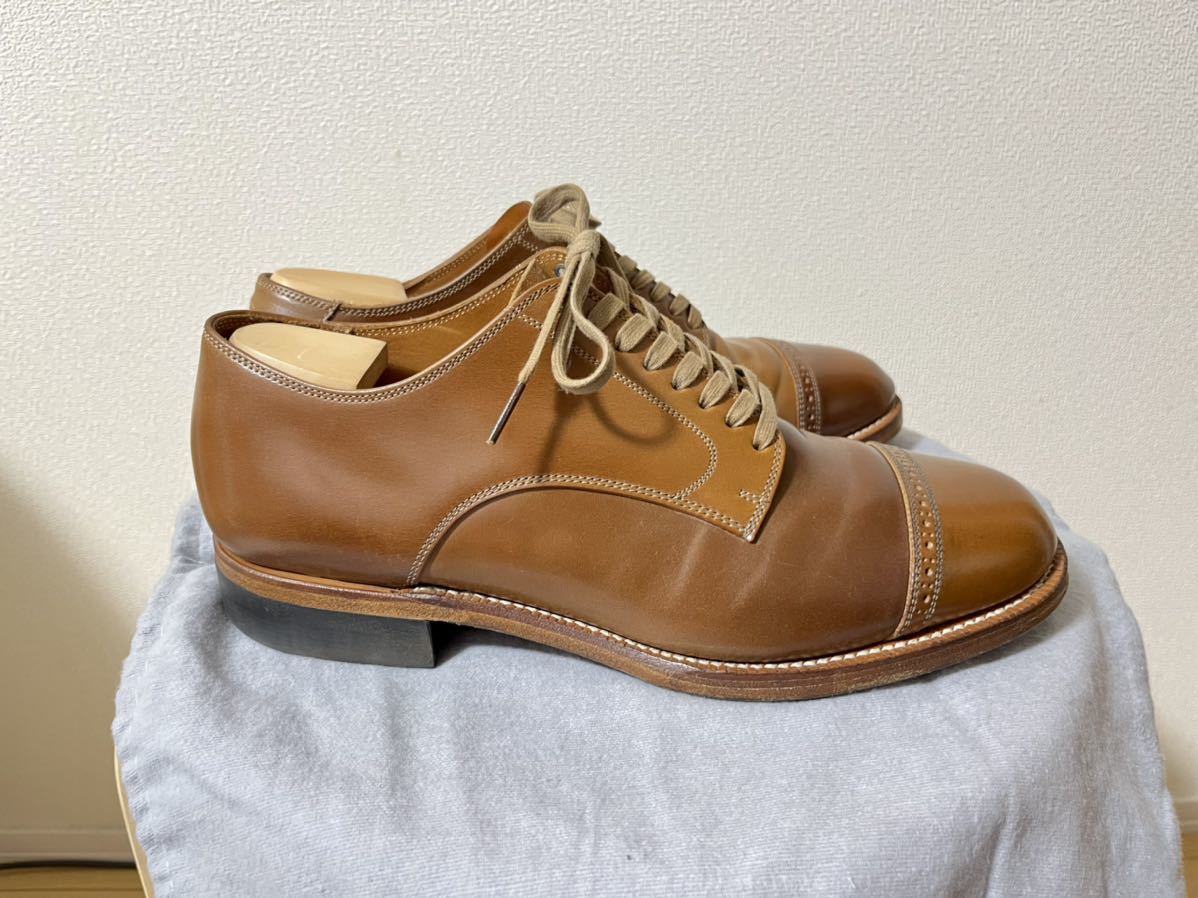 Makers ウイスキーコードバン セミブローグ 7 1/2 オールデALDEN Makers ウイスキーコードバン セミブローグ 7 1/2 オールデALDEN