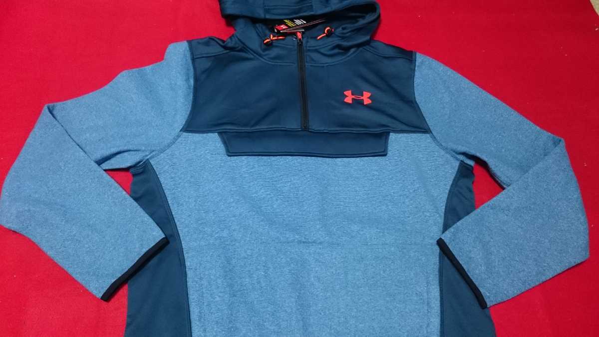 [ new goods ] Under Armor Parker sweatshirt L blue 