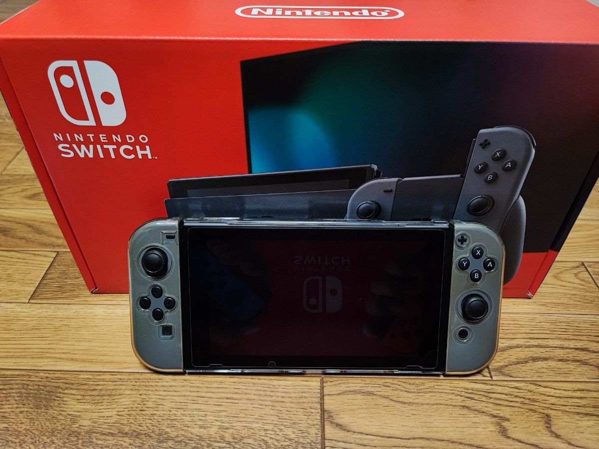 Nintendo Switch グレー 美品 完品 ニンテンドースイッチ本体