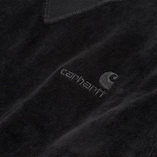 【送料込！新品】定価14,300円「CARHARTT WIP」カーハート UNITED SCRIPT SWEATSHIRT ユナイテッドスクリプトスウェットシャツ Ｌ ブラック_画像2