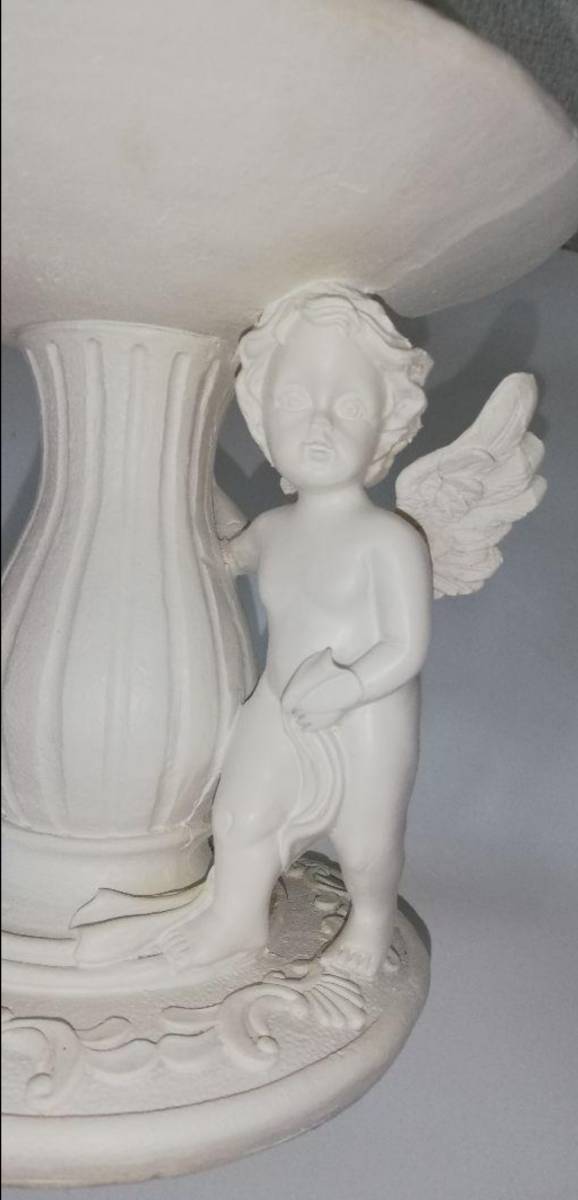  Angel стенд для вазы камень . скульптура. новый товар не использовался 