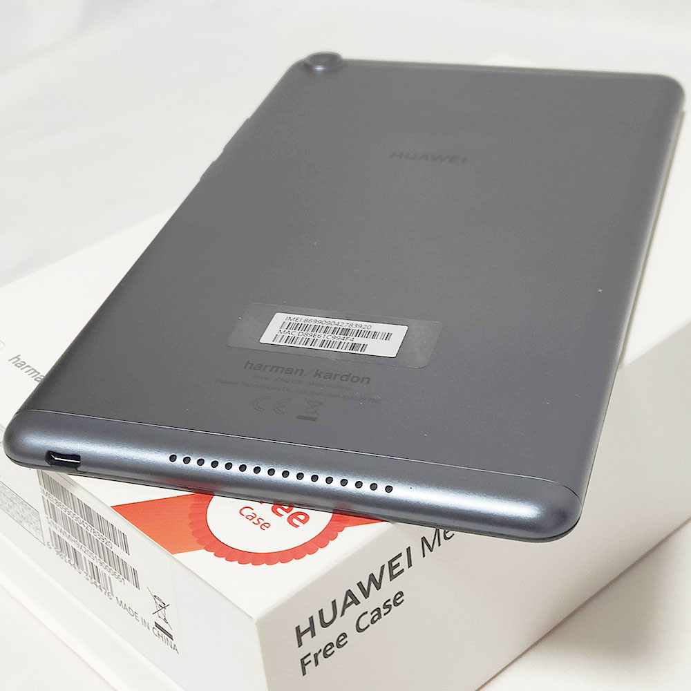 送料無料・美品 SIMフリー Huawei MediaPad M5 lite 8 LTEモデル JDN2