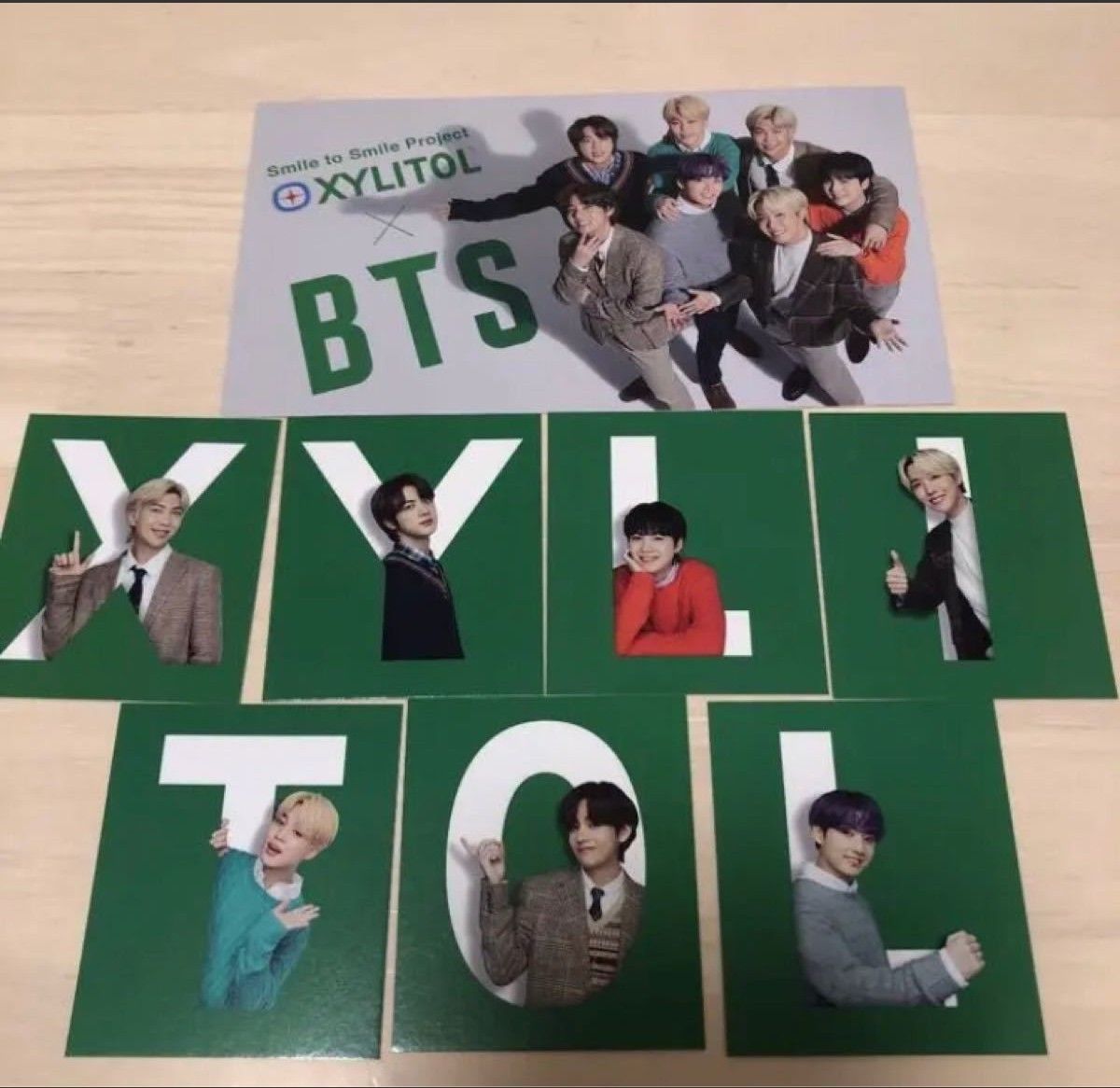 BTS キシリトール 韓国限定 トレカ カード 8枚セット|Yahoo!フリマ