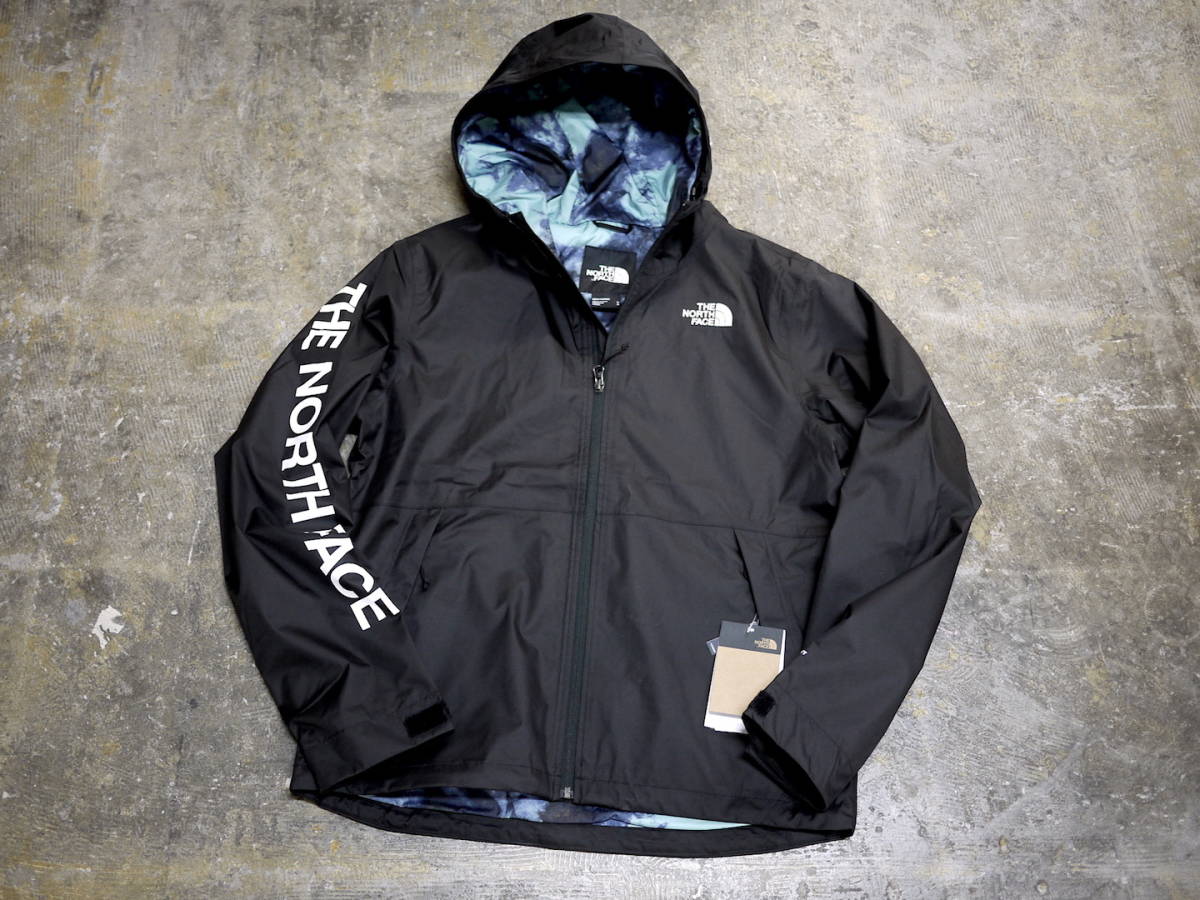 2022最新 新品 M/THE NORTH FACE ノースフェイス ミラートン ジャケット マウンテンパーカー DRYVENT PRINT MILLERTON JKT BLACK_画像2