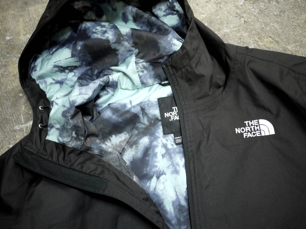 2022最新 新品 M/THE NORTH FACE ノースフェイス ミラートン ジャケット マウンテンパーカー DRYVENT PRINT MILLERTON JKT BLACK_画像4