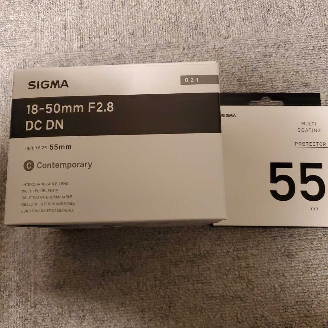 新品未使用】SIGMA シグマ 18-50mm F2.8 DC DN Contemporary フジ