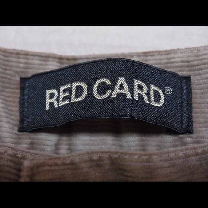 管理：266-57 ☆　RED CARD レッドカード　コーデュロイパンツ　32　(86cm）ベージュ　日本製　☆_画像3
