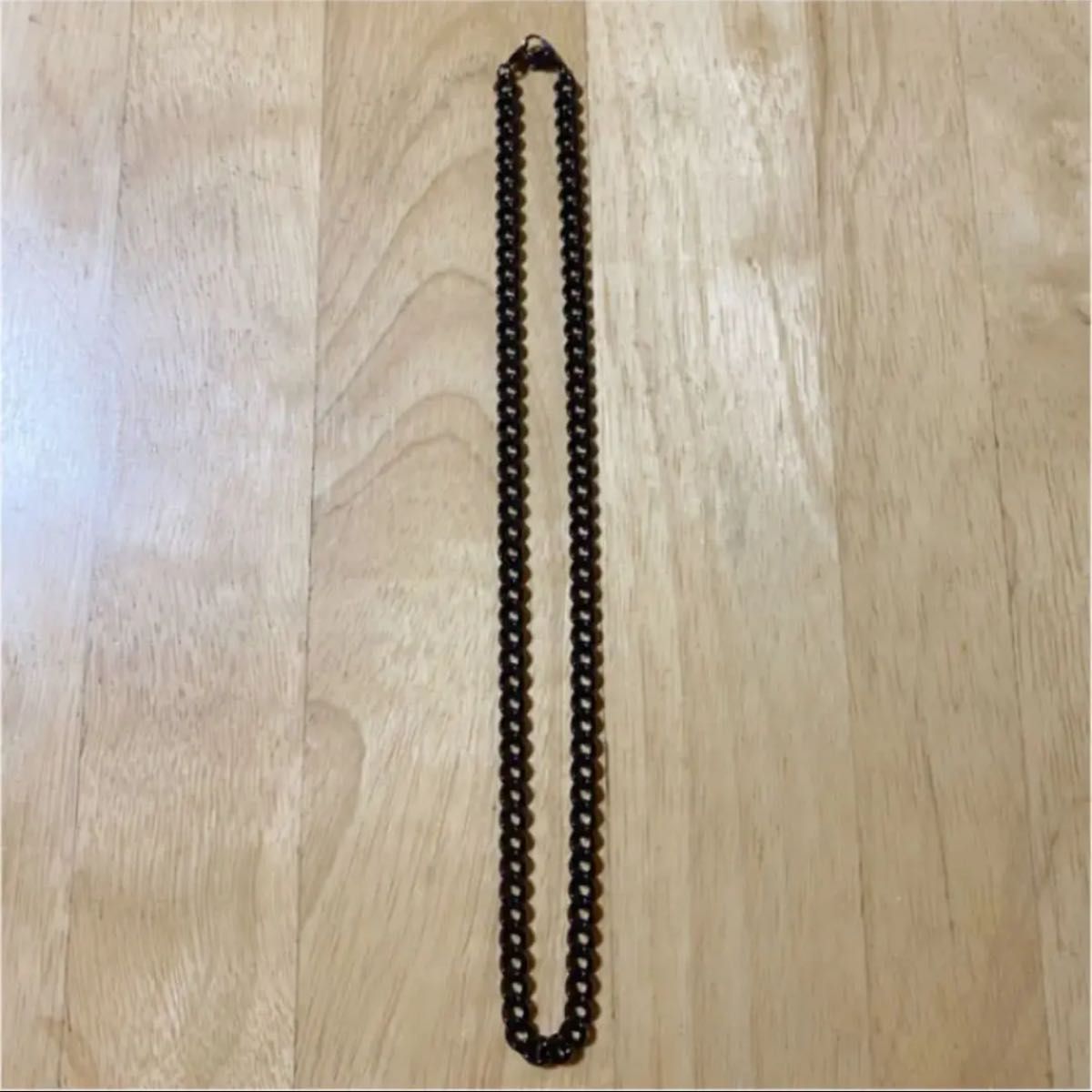 ファイテン 炭化チタンチェーンネックレス 45cm スポーツアクセサリー