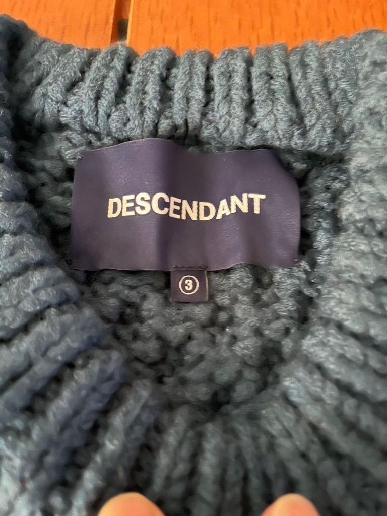 DESCENDANT ARAN WOOL KNIT ディセンダント アラン ウールニット