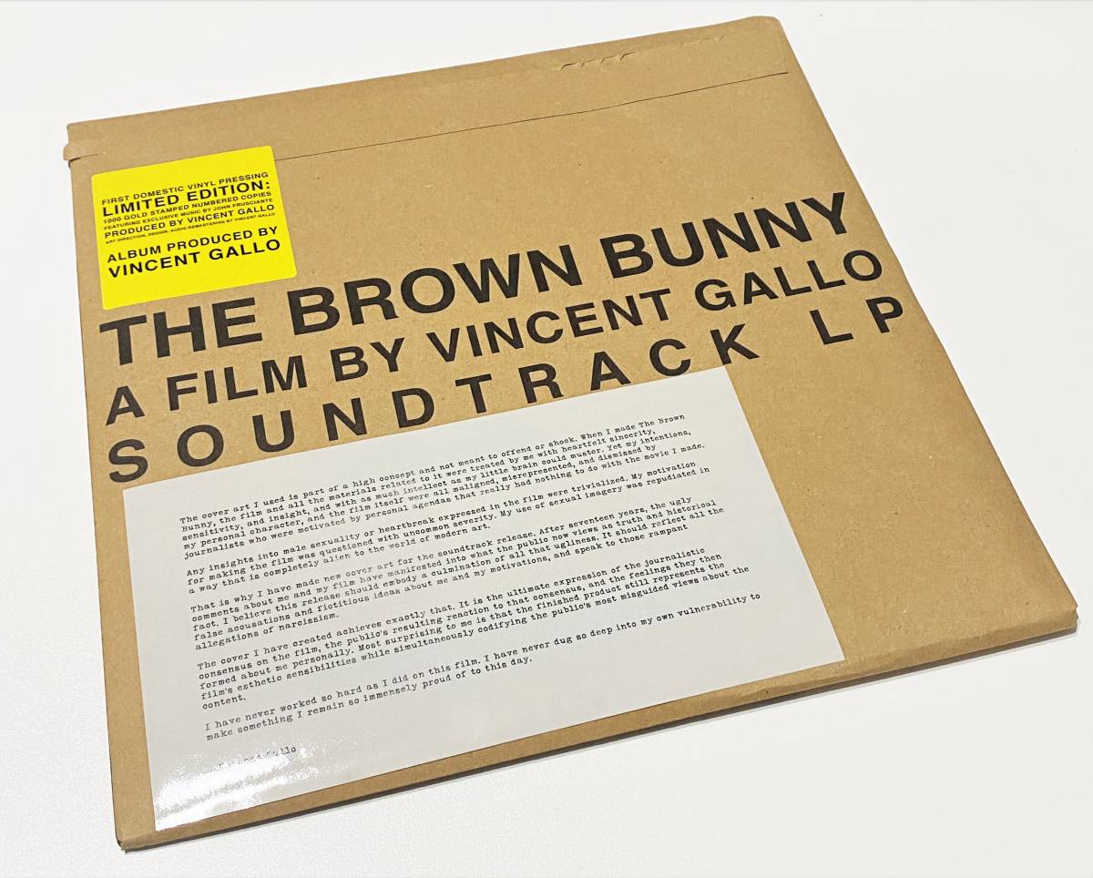 ☆新品未開封☆ The Brown Bunny / Soundtrack☆John Frusciante