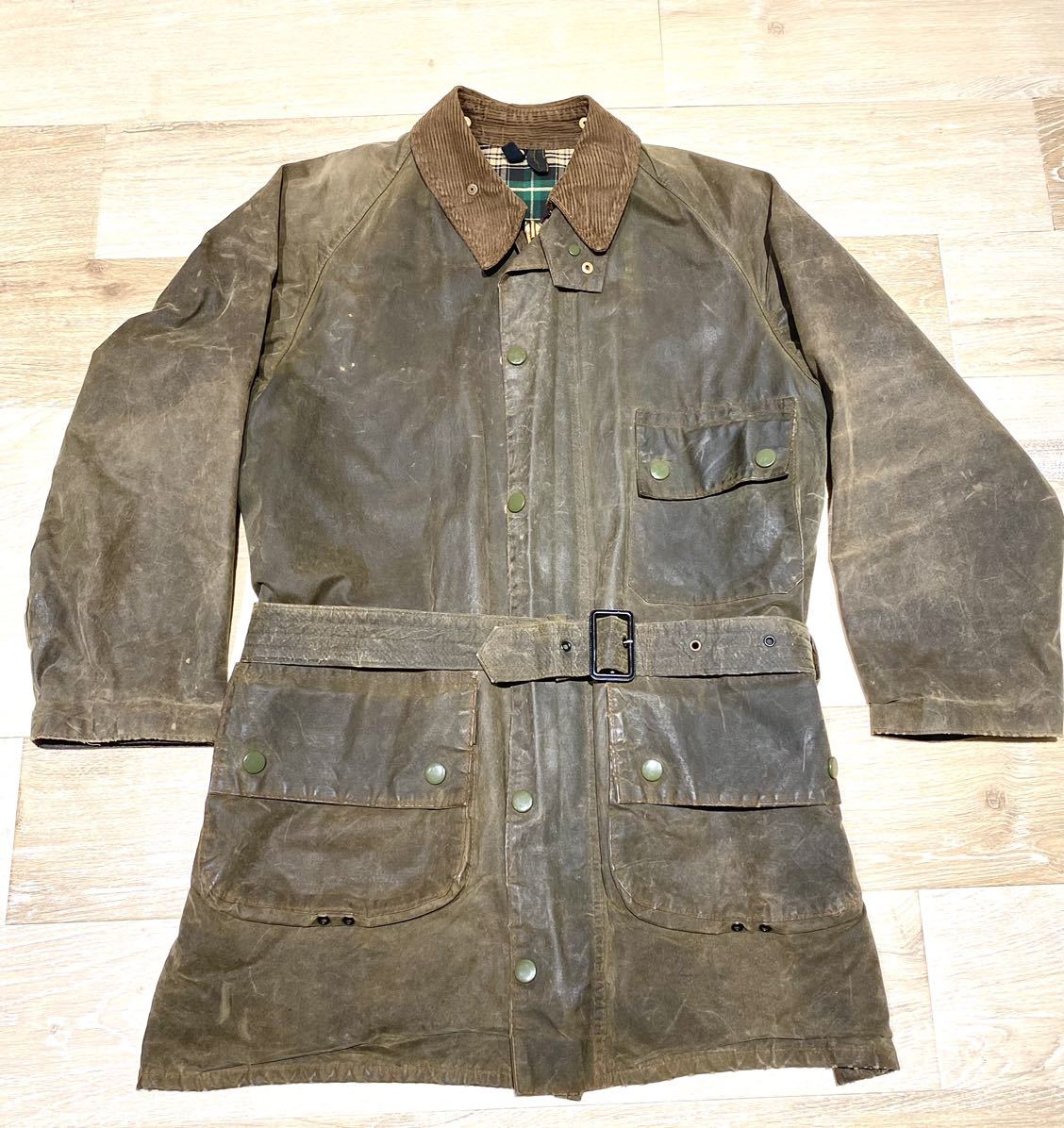 超歓迎 82年Barbour ソルウェイジッパー 1crown vintage www