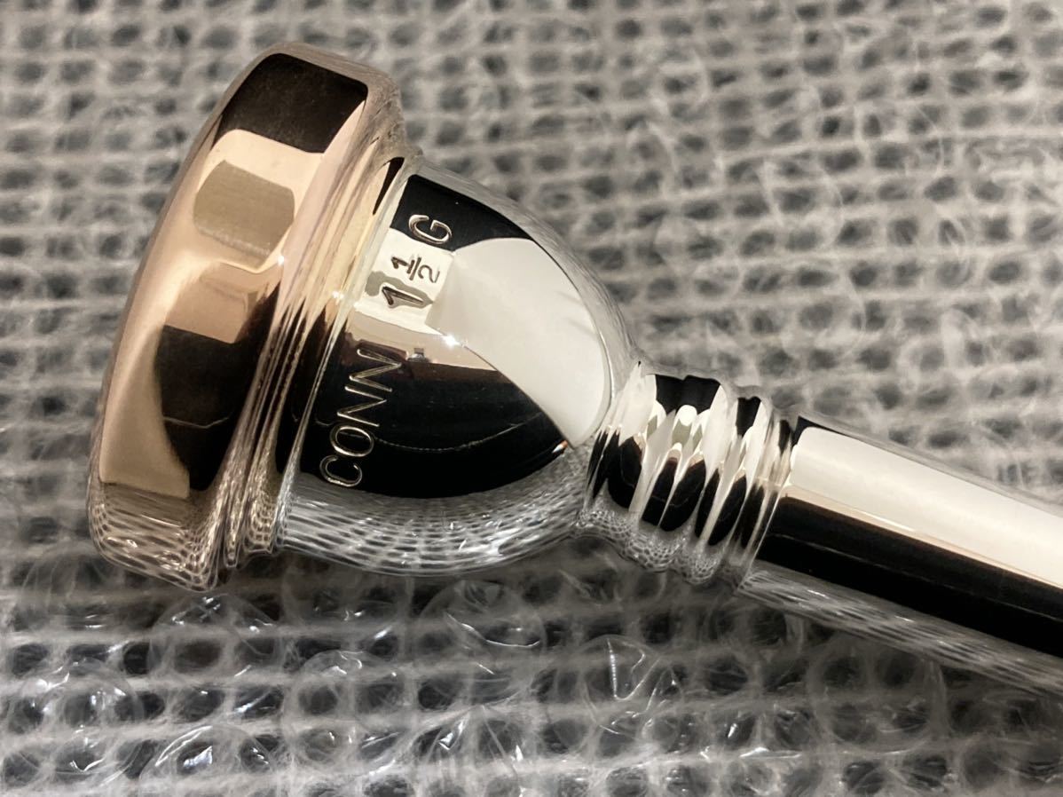 ☆お宝!バストロ CONN 1 1/2G マウスピース 太管 ピンクゴールド☆-