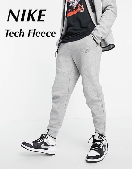 【日本限定モデル】 新品 Fleece Tech ジョガーパンツ　メンズ　スウェットパンツ　グレー テックフリース　REVIV NSW ナイキ 2XLサイズ　NIKE 定価13750円 XLサイズ以上
