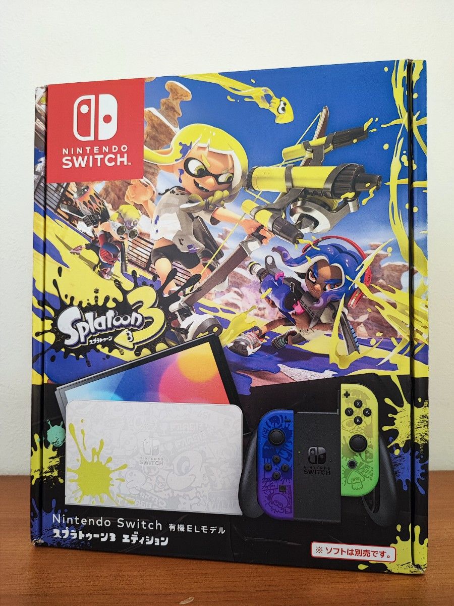 ニンテンドースイッチ有機ELスプラトゥーン3新品未開封品 即日発送可-