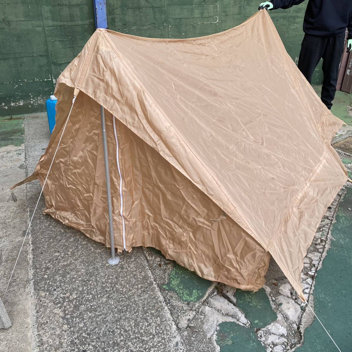 T-ポイント5倍】 簡易テント フランス軍 レア ◇未使用保管品 軍幕 62
