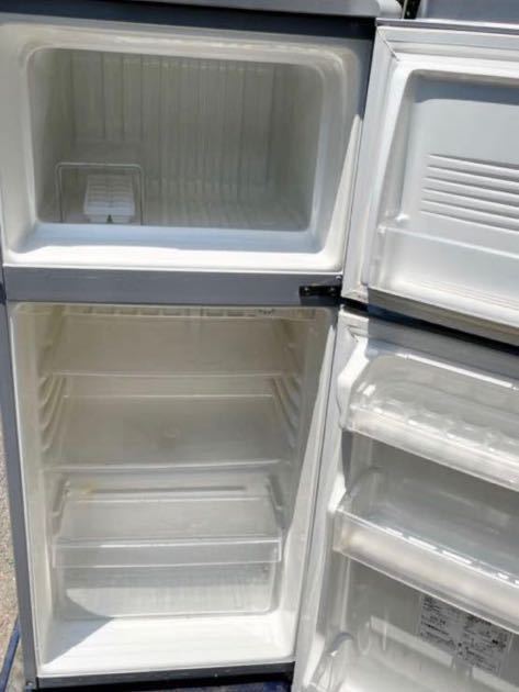 【動作良品】清掃済 サンヨー 直冷 式冷凍冷蔵庫 109L SR-111B (SB) 2ドア 単身 一人暮らし 2003年製
