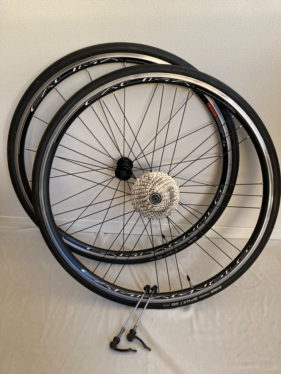 送料無料限定セール中 Dura-Ace WH-9000 C50-TU リムブレ タイヤ付き