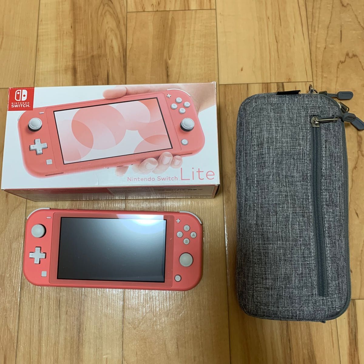 NEW新作 任天堂スイッチ コーラル 純正ケース付き FHCO4-m61979220228
