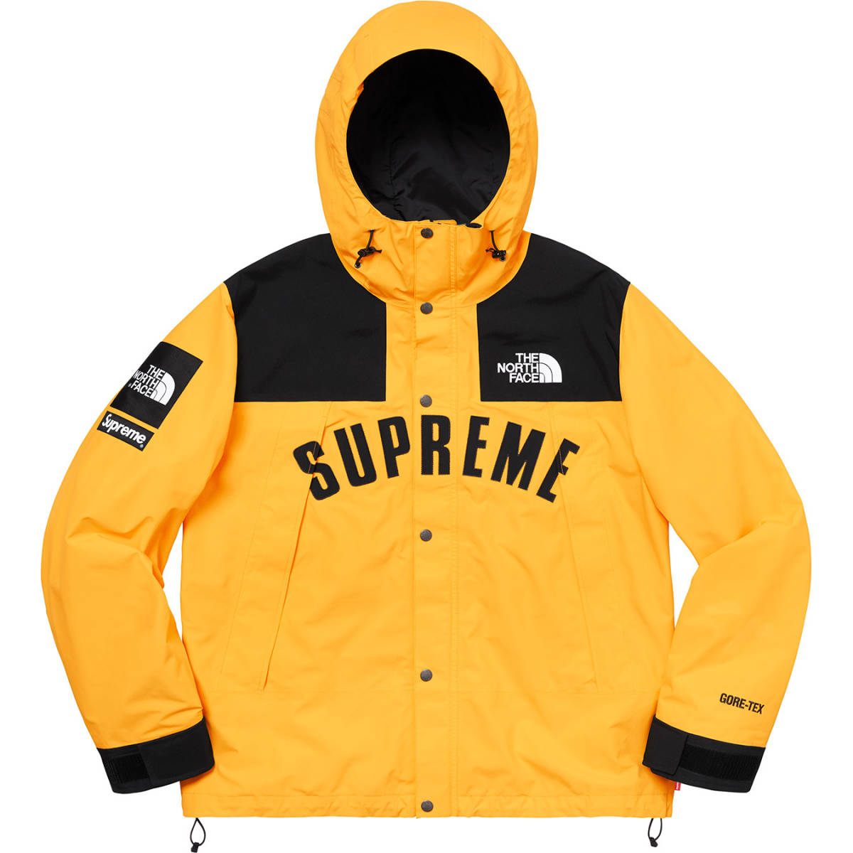 国内正規 新品 19ss Supreme The North Face シュプリーム ノースフェイス Arc Logo Mountain Parka アーチロゴ ジャケット イエロー M