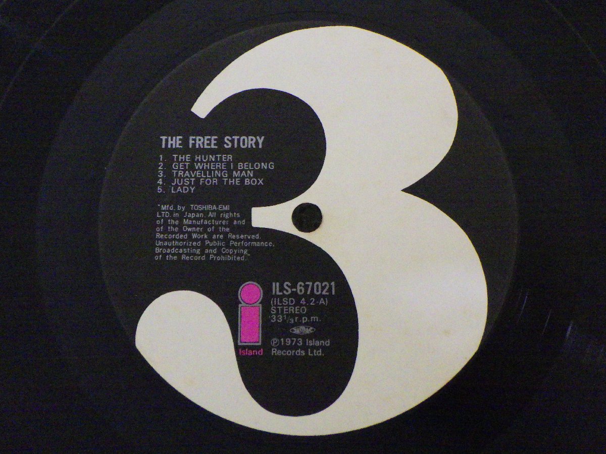 LP レコード 2枚組 Free フリー THE FREE STORY 【 E- 】 D4237D_画像7