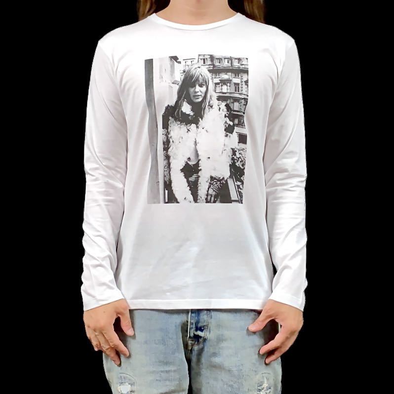 新品 アニタパレンバーグ ストーンズの女 ブライアンジョーンズ ロンT 長袖 Tシャツ XS S M L XL ビッグ オーバー サイズ XXL~4XL パーカー_画像2