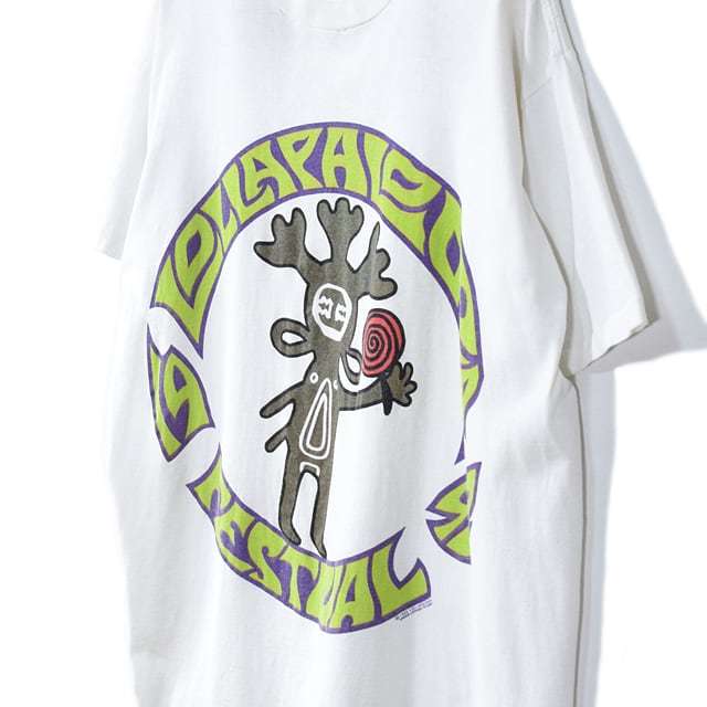 超希少XL ロラパルーザ 92年 ロックフェス Tシャツ 黒 美品