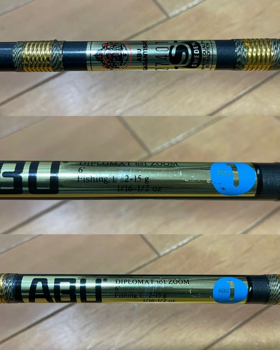 ☆即決C! 稀少 オールド アブ ディプロマット 651 ズーム 美品 ☆即決C! 稀少 オールド アブ ディプロマット 651 ズーム 美品
