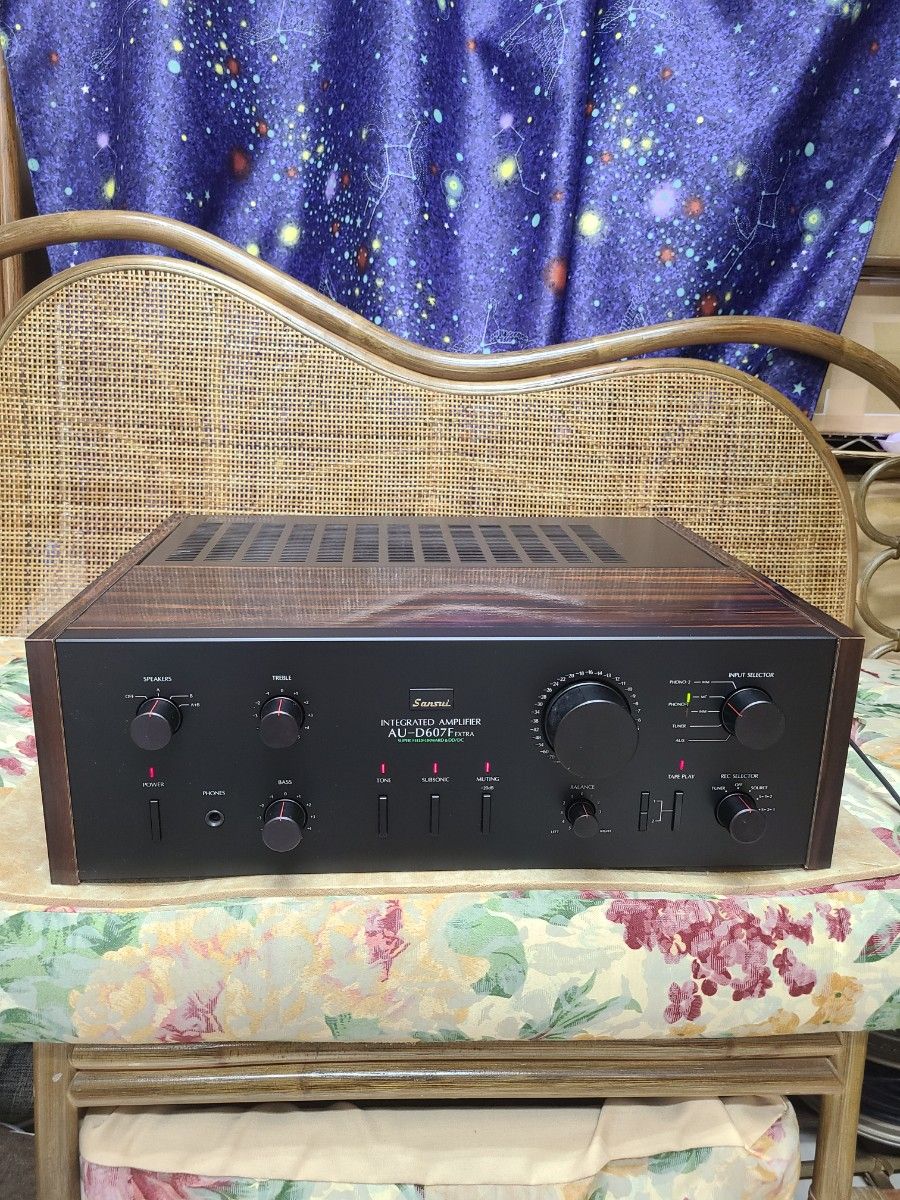 驚きの値段】 フルレストア整備済!完動超美品!山水プリメインアンプ