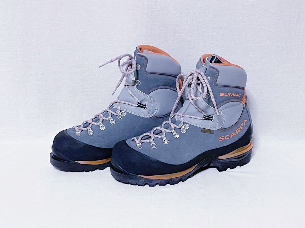 新作商品 【美品】SCARPA サイズ43 冬山 登山靴 イタリア製 ゴアテック