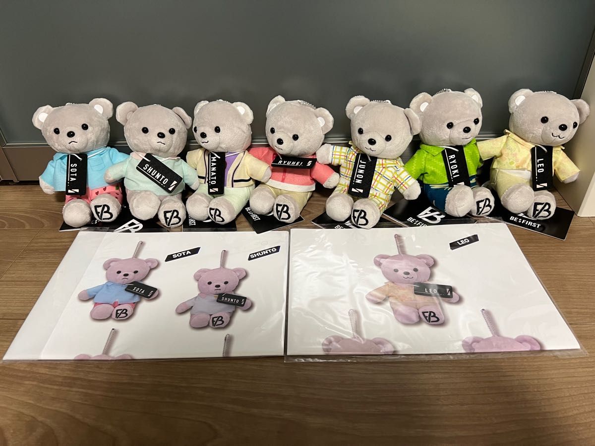 メーカー公式ショップ BE:FIRST ANIMALCOORDY モアプラスぬいぐるみ 全