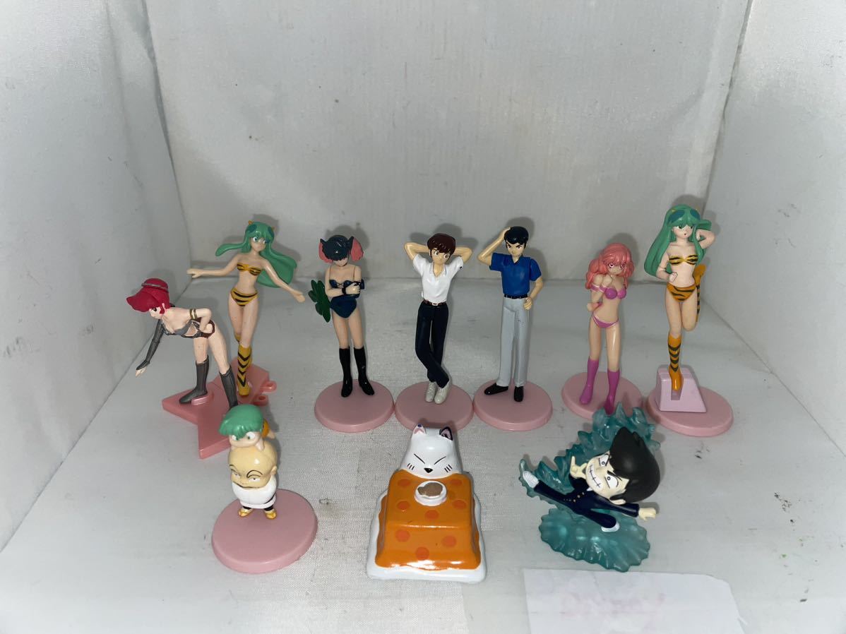  Urusei Yatsura figure 10 kind present condition goods 