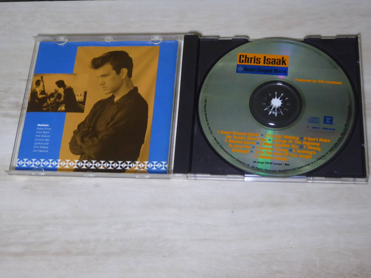 [m9862y c] Chris Isaak / Heart Shaped World　輸入盤　クリス・アイザック_画像4