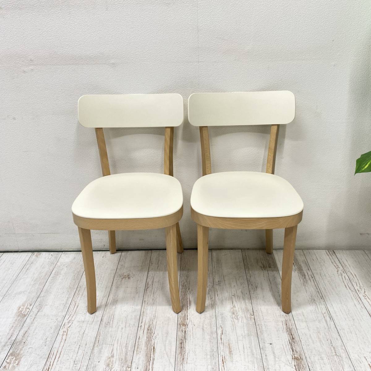 送料無料□Vitra Basel Chair ヴィトラ バーゼルチェア ホワイト 2脚
