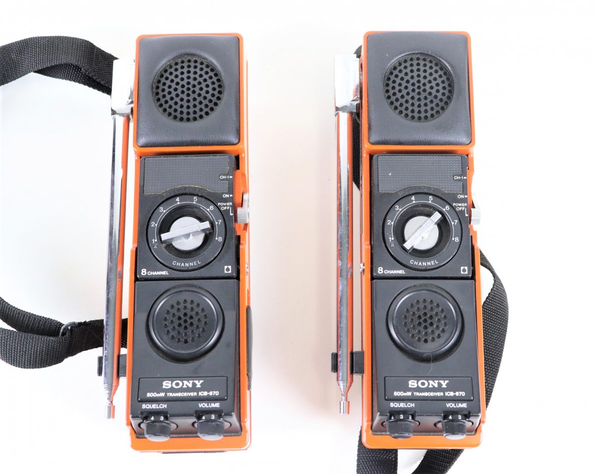 ふるさと割】 SONY トランシーバー無線機 ICB-670 Little John