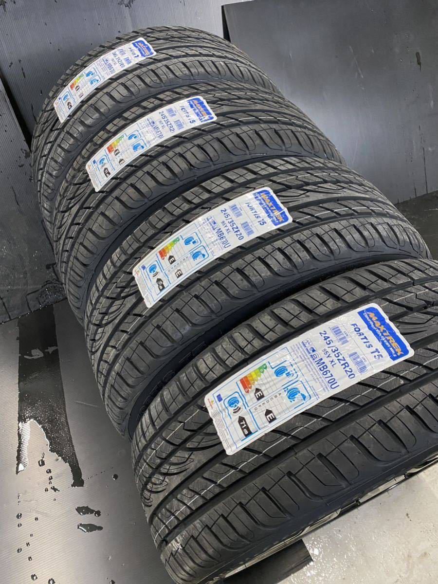 保障できる】 245 35R20 新品未使用 タイヤ 4本セット 送料無料 20