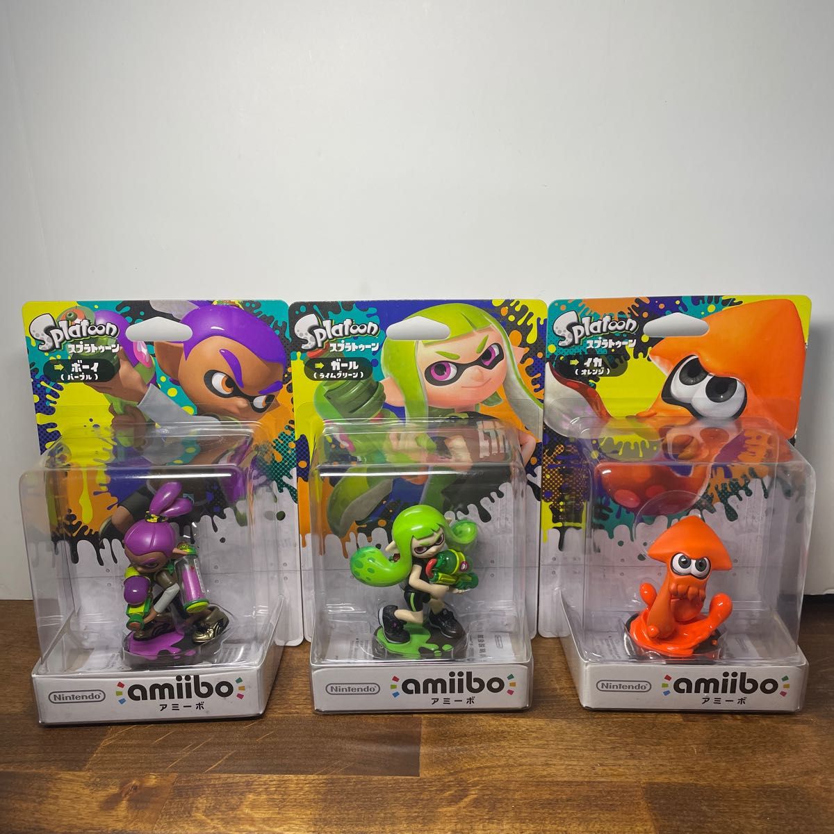 最大71%オフ! 新品未開封 スプラトゥーン amiibo イカ ネオン