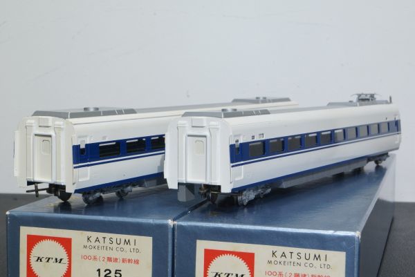 カツミ 100系 新幹線 125 126 (T) 2階建新幹線 カツミ 100系 新幹線 125 126 (T) 2階建新幹線