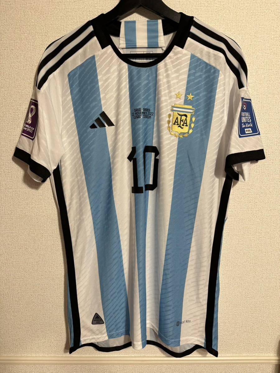 ヤフオク! - WC 2022 アルゼンチン代表 (H) ユニフォーム メ...