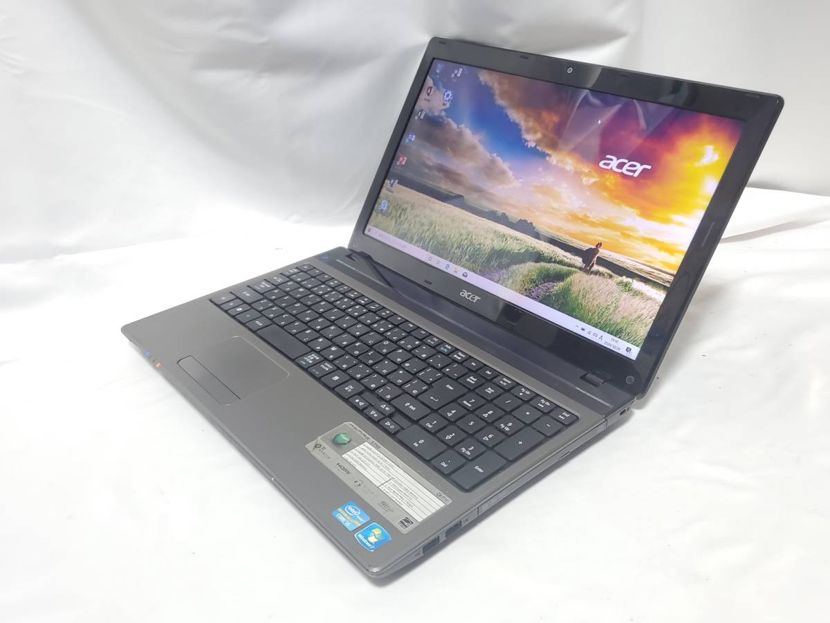 爆速新品 SSD240GB】Acer Aspire 5750 ☆windows10☆Core i5 2410M