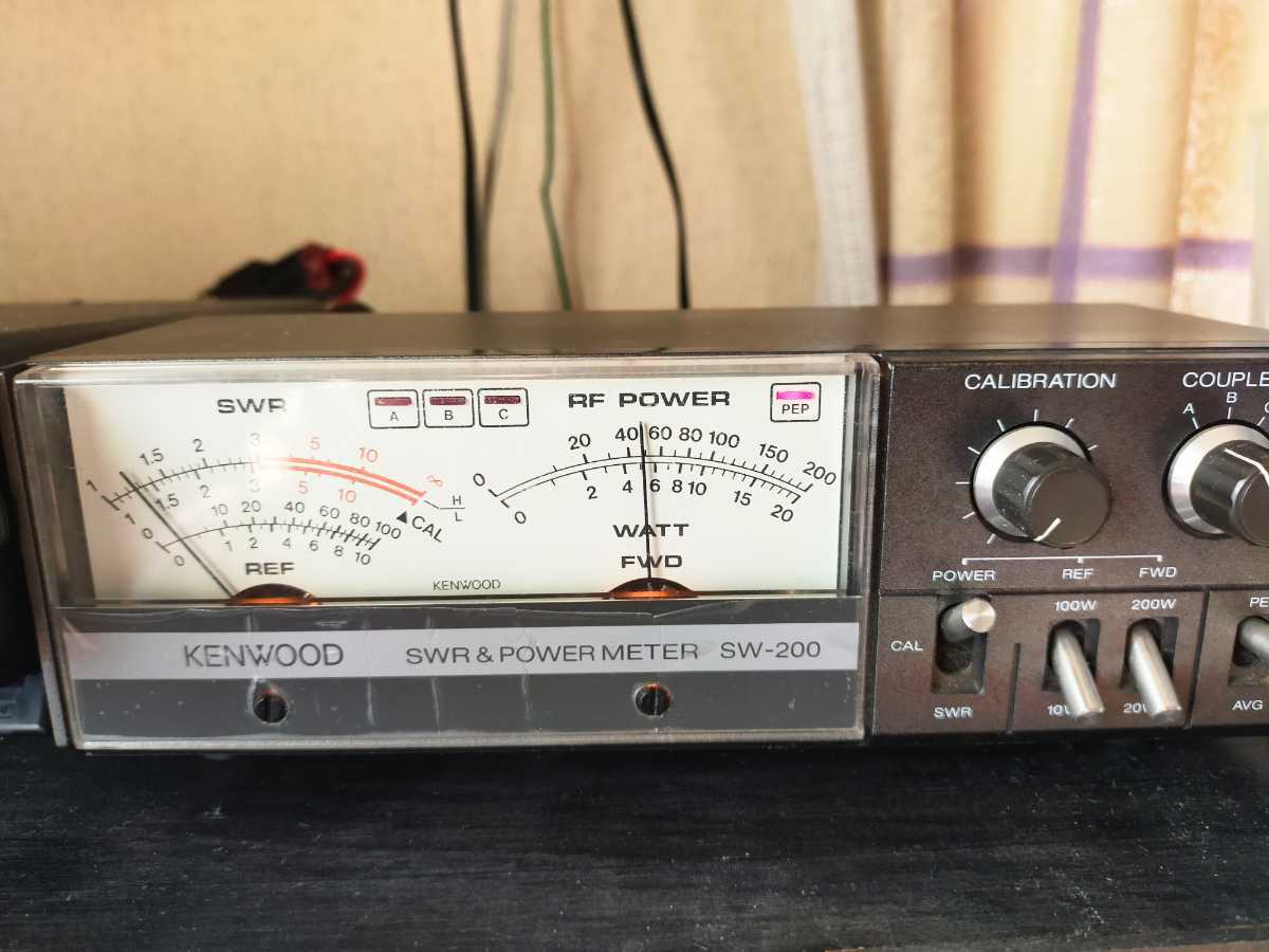 Yahoo!オークション - SWR/パワーメーター KENWOOD SW-200 Yahoo!オークション - SWR/パワーメーター KENWOOD SW-200