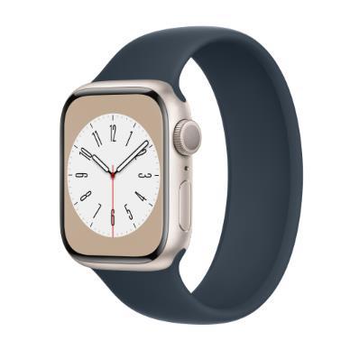 D 新品未開封 apple watch series 8 41mmスターライトアルミニウム