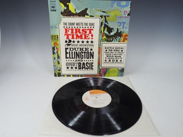 【ジャズ LP】Duke Ellington And Count Basie - First Time D21_画像3