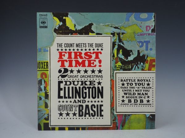 【ジャズ LP】Duke Ellington And Count Basie - First Time D21_画像1