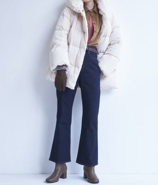 □アウトレット大特価□ パウダーフィールダウンショートコート UNIQLO