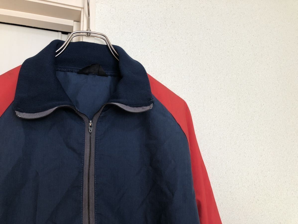 【送料込み】70s 80sヴィンテージ MADE IN USAアメリカ製sportswearプルオーバージャケットtalonジッパー_画像4