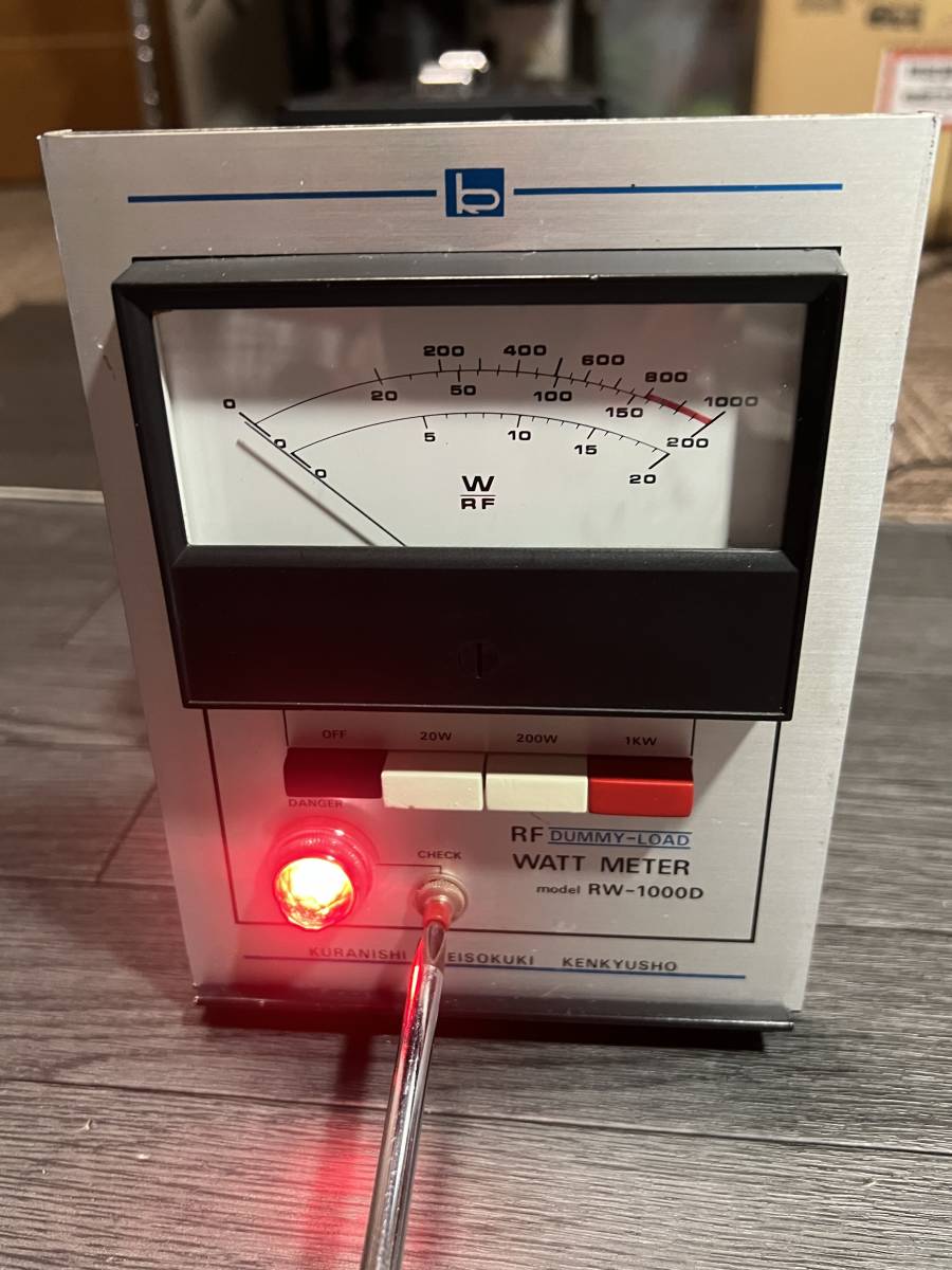 格安販売のKURANISHI クラニシDUMMY LOAD・RW-1000Dジャンク
