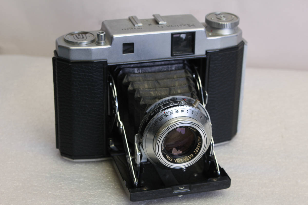 送料520円。現状。中古。マミヤ　Mamiya 6 (蛇腹タイプ)中判カメラ　7.5cmF3.5 setagaya koki　管理B14_画像1