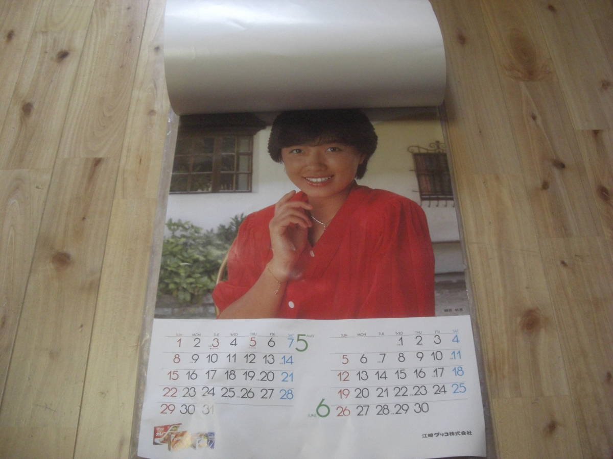 *1983 год идол Showa 58 год календарь . мыс Glyco Matsuda Seiko Watanabe Toru Tahara Toshihiko ........ Miyazaki прекрасный . Koizumi Kyoko retro 80 годы женщина мужчина 