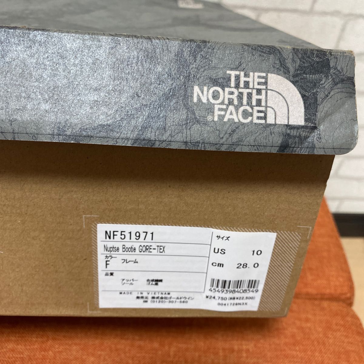 試着のみ　ノースフェイス ヌプシブーツ　NF51971 ゴアテックス 28cm THE NORTH FACE